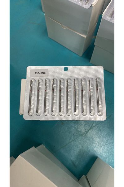 global fashion Diamond cuticle bit, flame, red belt 257/018R