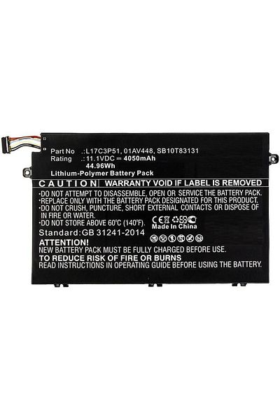 CoreParts Bateria do laptopa dla Lenovo 40W Li-ion, 11.1V 3.6Ah, ThinkPad E14, E15,