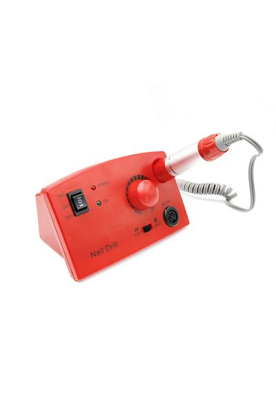 global fashion Electric file for manicure and pedicure 45000 rotations 65W, ZS-602, red color