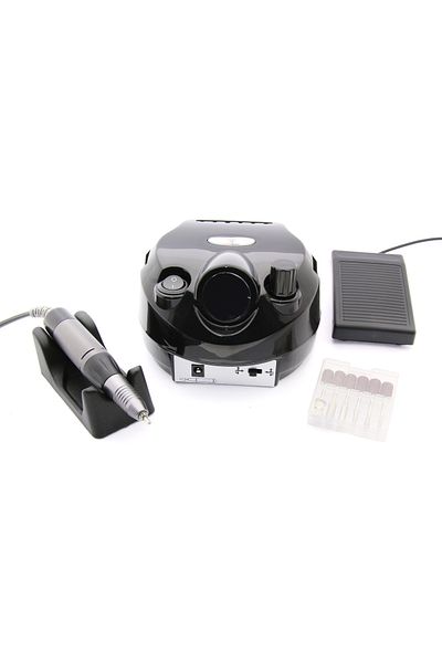 global fashion Electric manicure and pedicure file BEE NAILS, 202D, with display, 65w, 45000 rpm, black
