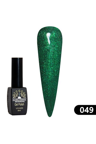global fashion Oja semipermanenta Black Elite, Global Fashion 8 ml, 049