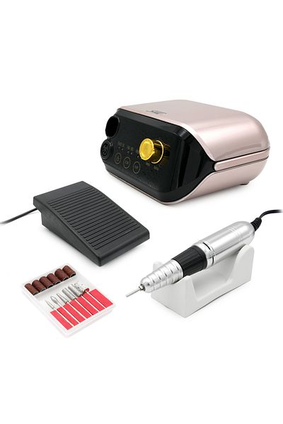 global fashion Electric manicure and pedicure drill SML 35000 rpm, M1, Rose Gold