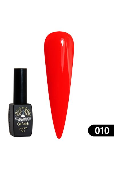 global fashion Oja semipermanenta BLACK ELITE, Global Fashion 8 ml, 010