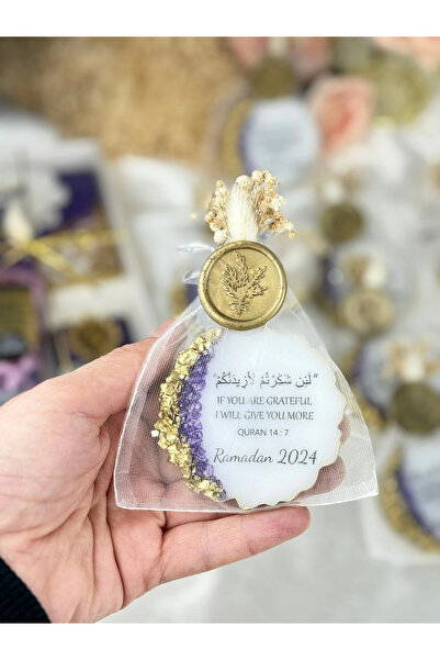 ArmoniResinArt Keseli Mühürlü Ramazan Magnet – 20 Adet