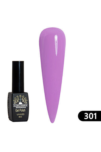 global fashion Oja semipermanenta BLACK ELITE, Global Fashion 8 ml, 301