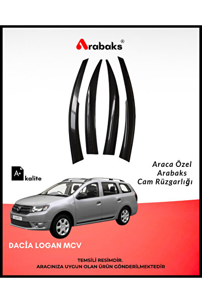 Arabaks Dacia Logan MCV Cam Rüzgarlığı 4’lü Takım (MUGEN TİP, DAYANIKLI MALZE...