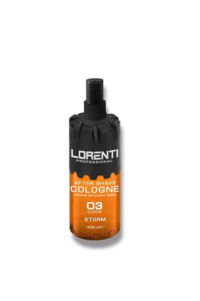 LORENTİ Professional After Shave Cologne – Code 03 Storm 400 ml