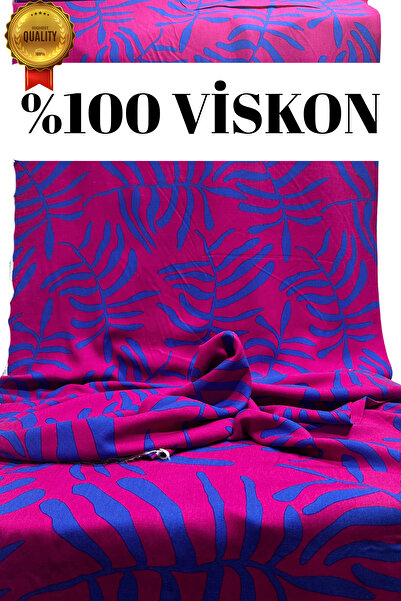 kumaş sarayı Tuniklik Elbiselik %100 Pamuk Viskon Kumaş Hafif Yumuşak Dokulu