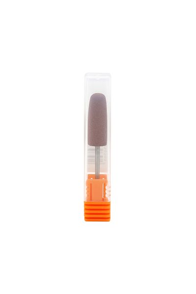 global fashion Silicone burr tip, hard abrasiveness, brown, 171