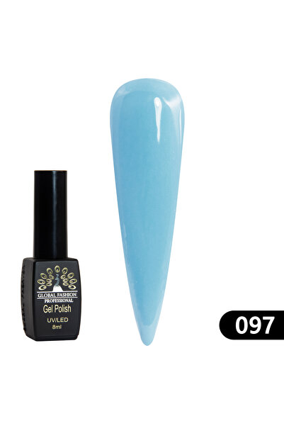 global fashion Oja semipermanenta BLACK ELITE, Global Fashion 8 ml, 097