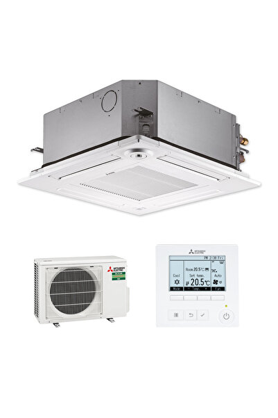 Mitsubishi M.ELECTRİC SLZ-M25FA 4 YÖNE ÜFLEMELİ KASET TİPİ STANDART INVERTER MONOFAZE TAKIM CİHAZ