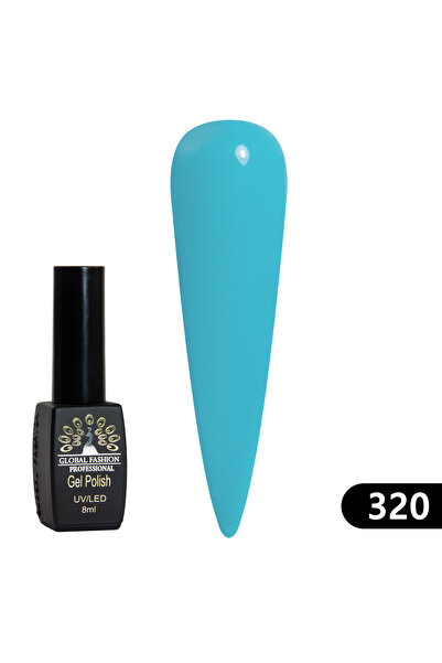 global fashion Oja semipermanenta Black Elite, Global Fashion 8 ml, 320