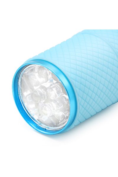 global fashion LED/UV nail lamp flashlight 9 bulbs - Blue