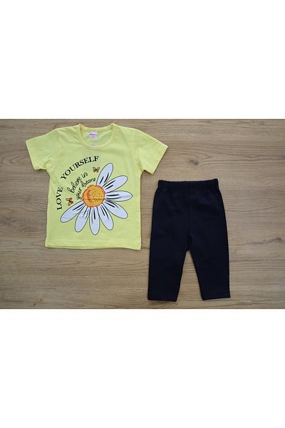 Vita Bella Luxe Children's Floral Detailed Leggings Suit