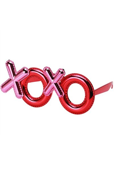 ForWhat مجموعة نظارات Xoxo مكونة من قطعتين بلونين لعرض الأحداث المكتبية والمن...