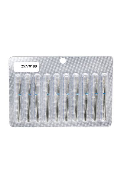 global fashion Diamond cuticle bit, flame, blue belt 257/018B