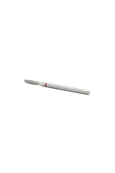 global fashion Bit/milling tip, diamond, flame, red, 244-021R