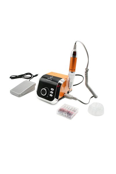 global fashion Manicure and pedicure machine BSDQ-613 Bee Nails, 45000 rotations and 65 watts, Orange