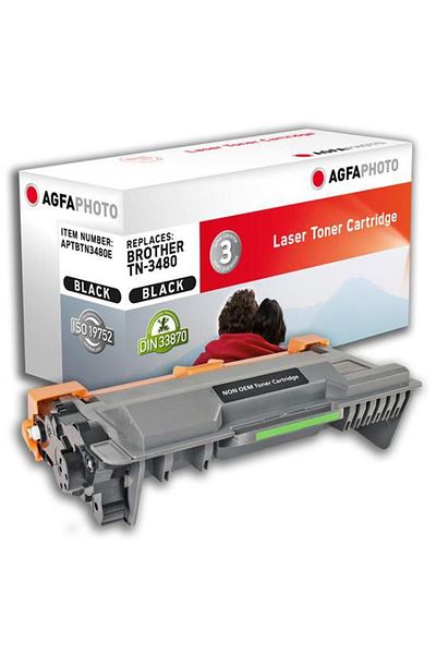Inna marka AgfaPhoto Toner BK, rpl TN-3480, APTBTN3480E