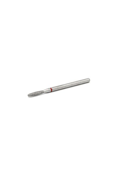 global fashion Bit/milling tip, diamond, flame, red, 244-021R