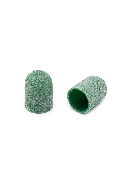 global fashion Electric nail file, 1 piece, 10*15mm, green, grit 100