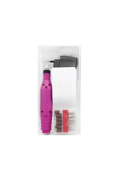 global fashion Electric manicure file, electric nail drill, 15W, 10000 rpm, lilac color