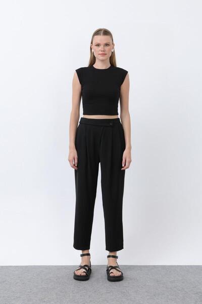 Puane Women's Fabric Trousers 18245