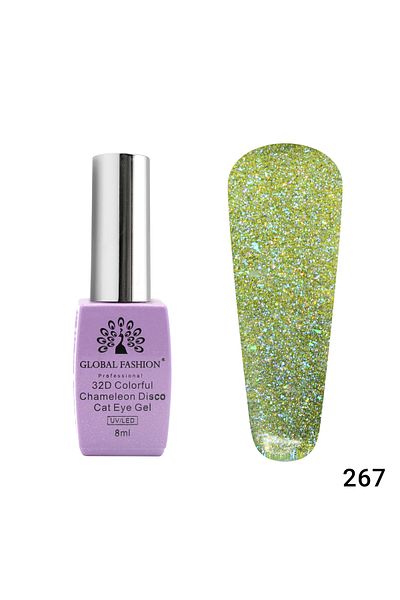 global fashion Oja semipermanenta Chameleon Disco 32D 8ml, 267