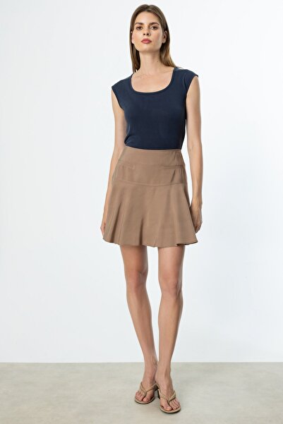 ON Fustă mini cu volan