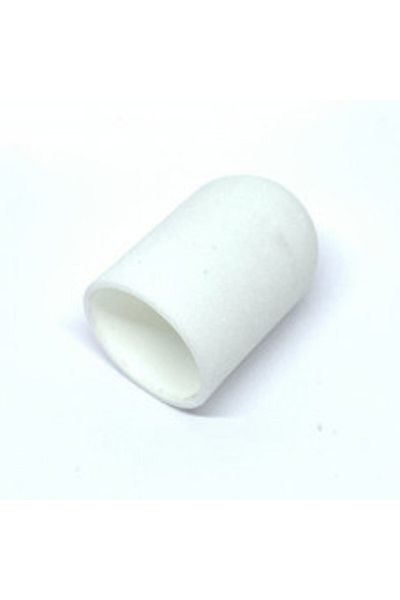global fashion Electric nail file, 1 piece, white, 16*25mm, grit 80