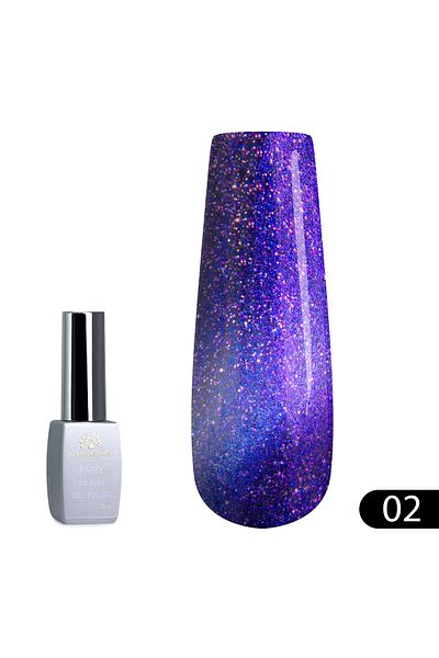 global fashion Oja semipermanenta Cat Eyes Fairy 8ml, 02