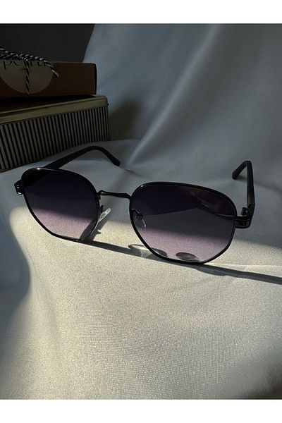 Petra Jeweils Noir Muse Navy Blue Sunglasses