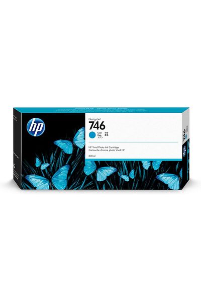 Inna marka HP 746 300-ml wkład z tuszem cyjanowym, oryginalny, na bazie pigmentu, do HP DesignJet Z6/Z9, P2V80A