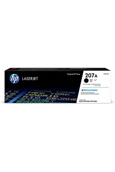 HP 207A Black LaserJet Toner, W2210A