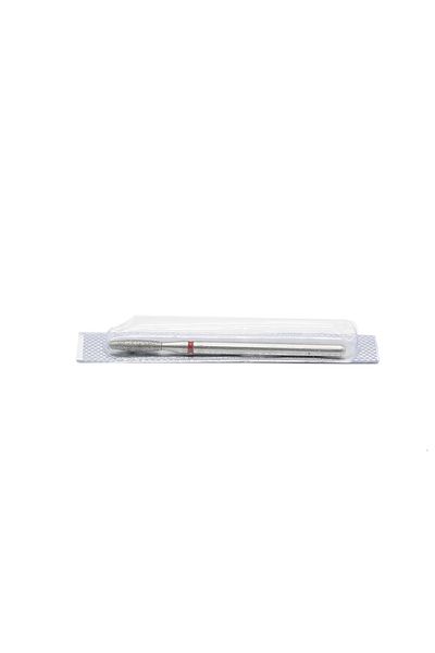 global fashion Diamond cuticle bit, flame, red, 244-023R