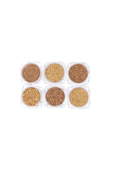 global fashion Set 6 paiete decorative pentru unghii, bete din lemn