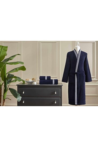 Özdilek Muški čudesni set za kupatilo u tamnoplavoj boji