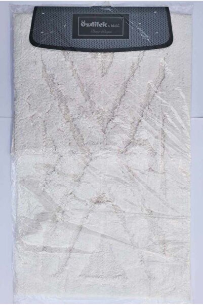 Özdilek Toilet Set Tufting Aris Cream 60X100+5