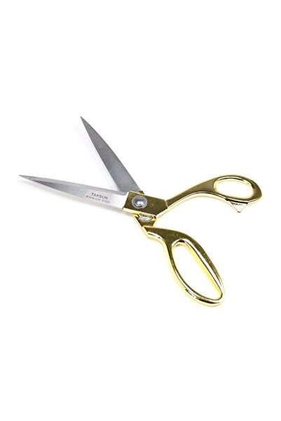 ForWhat Maxi Golden Handle Tailor's Scissors for Office Home Office Hobby Sewing Embroidery Workshop