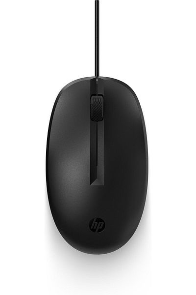 HP Mysz laser wired Black, 265D9AA