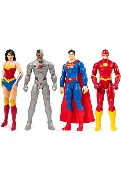 Spin Masters DC Universe Basic Figure 12inch 4-pack 6063843