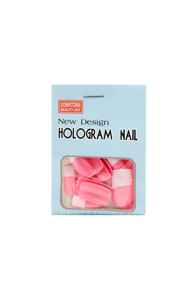 global fashion Unghii false pentru frenc, 12 seturi