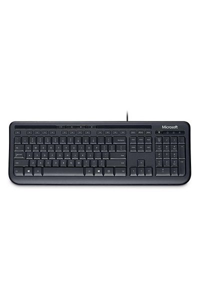 Inna marka Klawiatura Microsoft 600 Czarna, Angielska/Międzynarodowa, ANB-00021