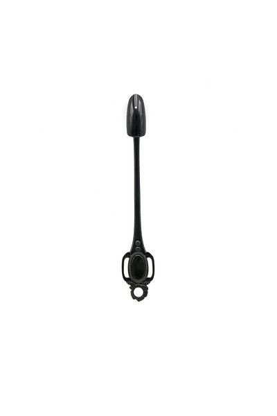 global fashion Oval tips for practicing with ring set 24 - Black