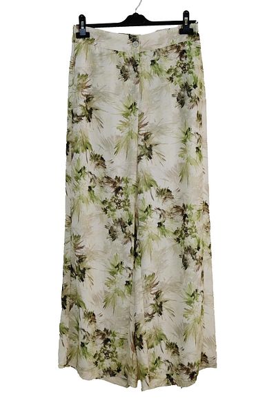 SEDNA 3213 Patterned Trousers with Elastic Waist