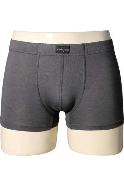 Viselya Ανδρικά μποξεράκια 3 τεμαχίων Premium Μπαμπού Anthracite