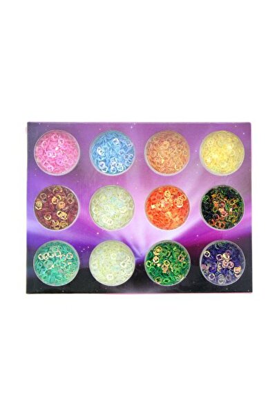 global fashion Set 12 paiete decorative pentru unghii, Global Fashion, divers...