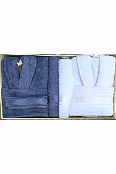 Özdilek Colourist Indigo-White Family Set