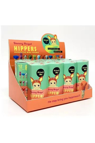OEM Surprise Doll Set with 12 Pieces, Angel Hippers Harvest Series, Party Travel, Cute Animals, 15 cm