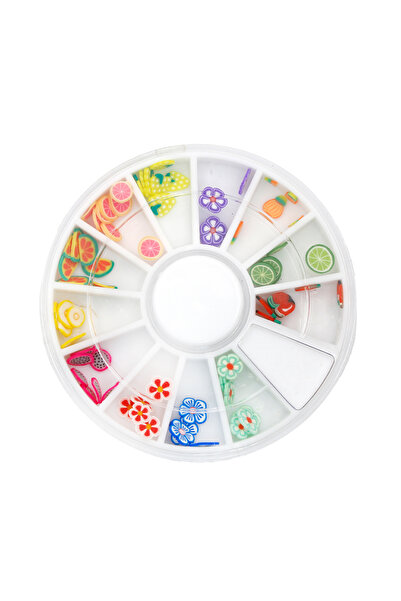 global fashion Decor pentru unghii, fimo, diferite forme 04